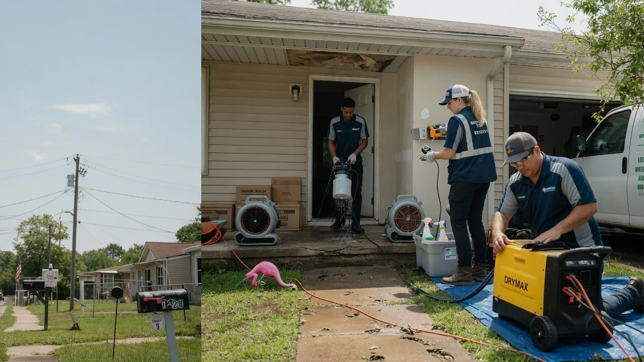 Storm Damage Water Removal in Texola, OK near me